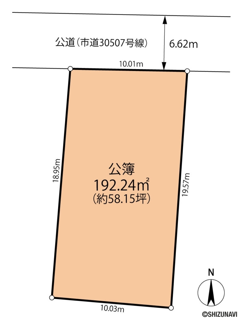 沼津市本田町　売り土地