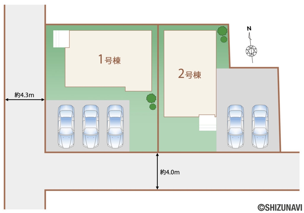 富士宮市東町　新築一戸建て