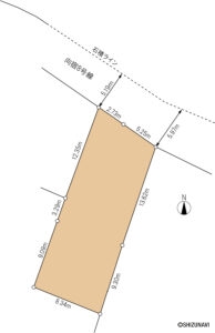浜松市中央区向宿2丁目　売土地【造成済み × 建築条件なし × 浜松駅近】の画像