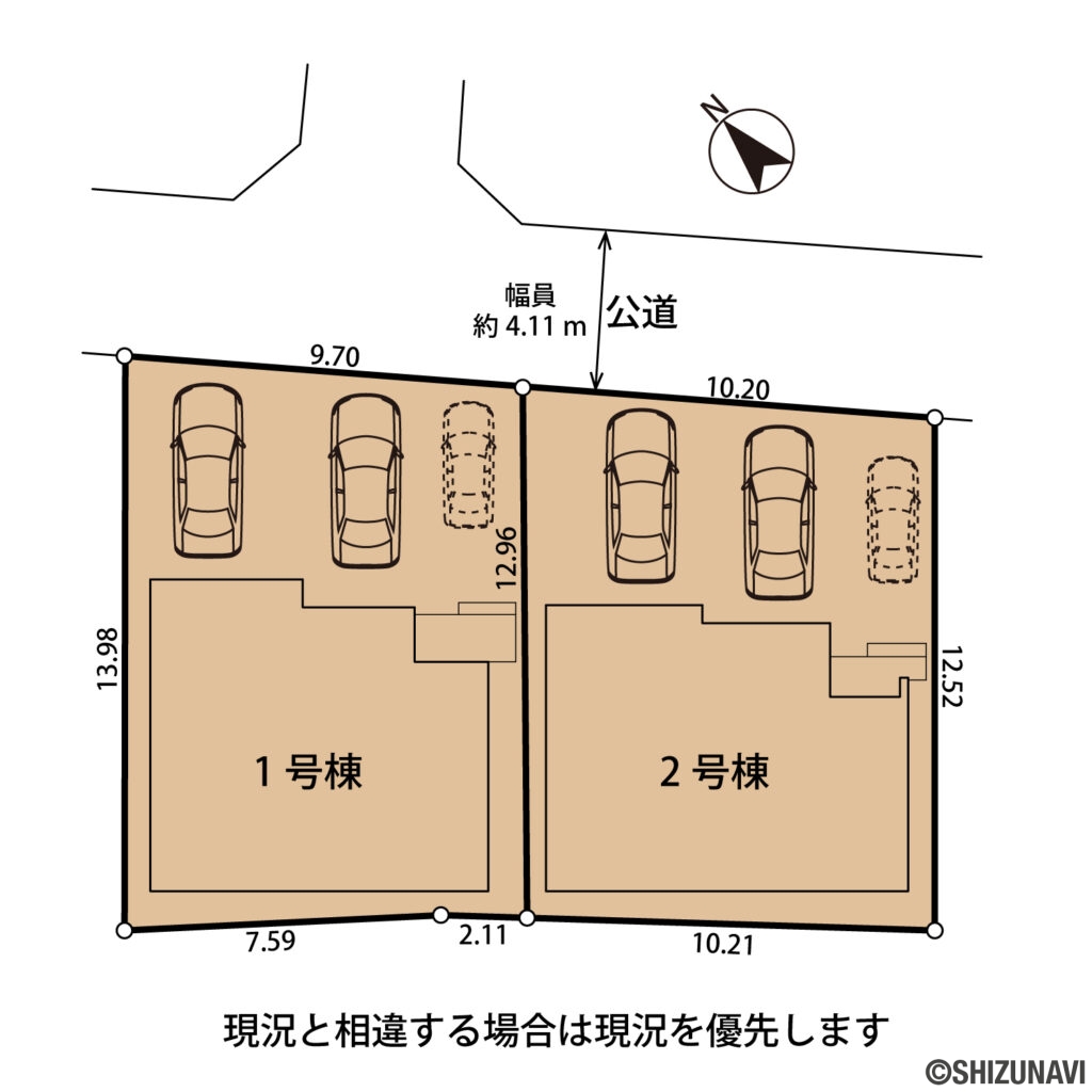 清水区御門台_区画図