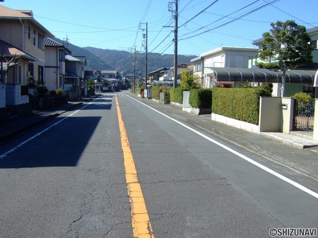 前面道路