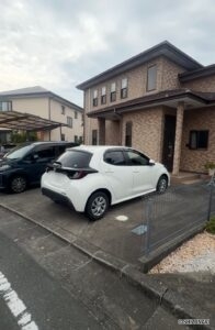 物件外観道路側からです。