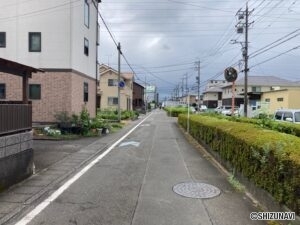 売土地　静岡市駿河区石田3　約30坪　建築条件なし　南部小、高松中学区の画像