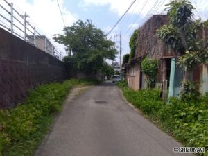 前面道路