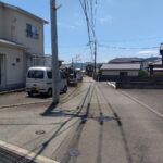 北西側道路