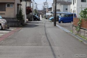前面道路