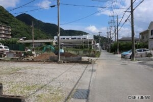 前面道路