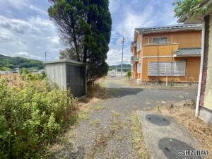 外の物置があります