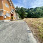 建物までの通路です