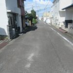 葵区城東町　前面道路
