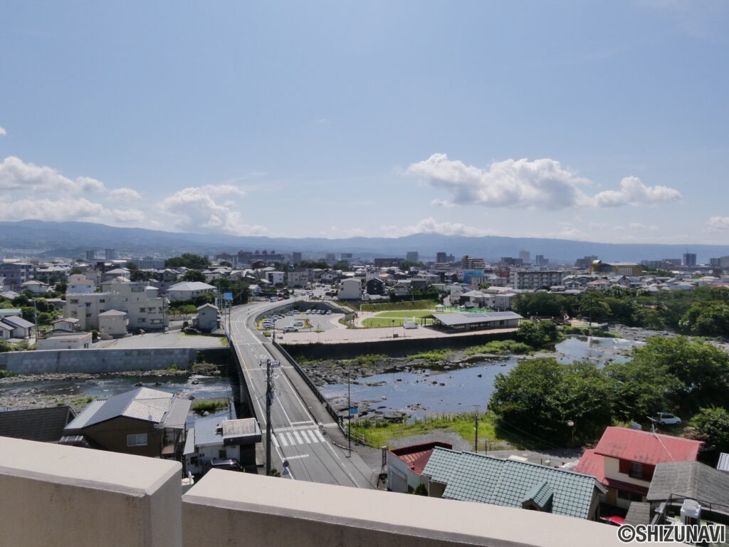 眺望（LDK東面バルコニーから）
