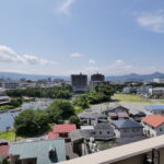 眺望（洋室東面バルコニーから）