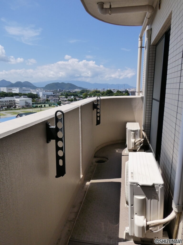 洋室東面バルコニー