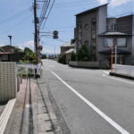 前面道路