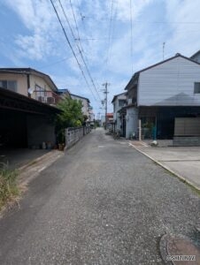 私道①：位置指定道路