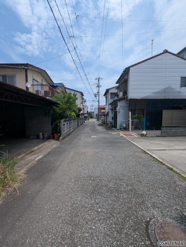 私道①：位置指定道路