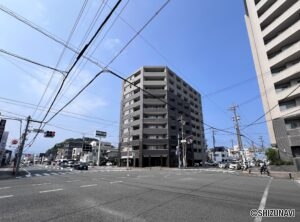 【ディーグランセ駿府Ⅱ】6階 2LDK角部屋 100㎡越えのお部屋の物件画像