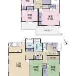 富士市今泉八丁目　中古住宅　間取り図面