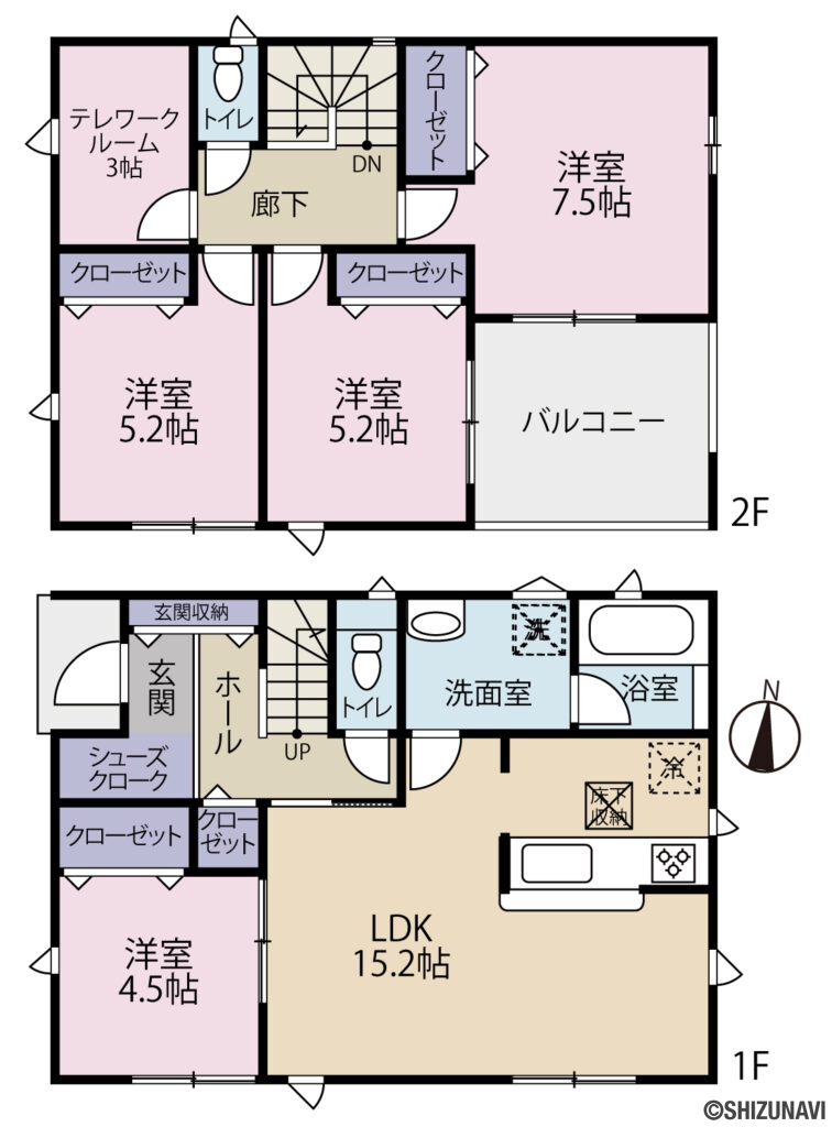 2号棟間取り図