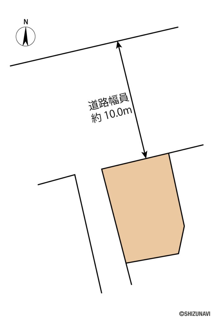 【土地】沼津市中瀬町(沼津駅）　更地　建築条件なしの画像