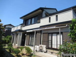 【外壁塗装工事完了】三島市栄町　三島広小路駅徒歩約８分　７ＬＤＫ　セキスイハイム施工　中古住宅　ドマーニの物件画像