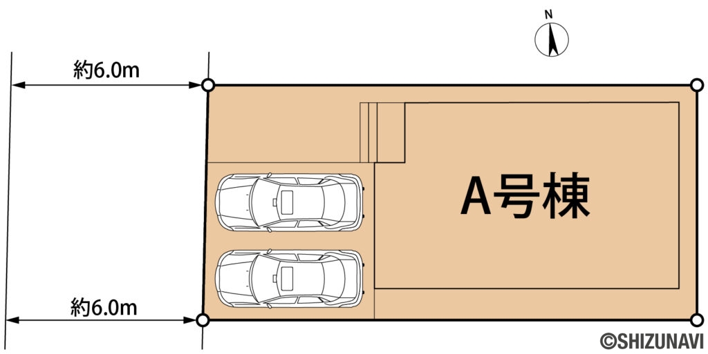 葵区新伝馬2期【区画図】