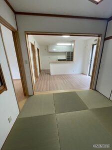 1階ダイニング横の和室です