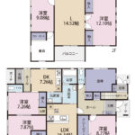間取り図です。