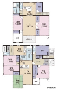 間取り図です。