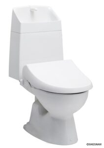 【同仕様写真／トイレ】便器・便座は新品交換いたします。タオルリング・ペーパーホルダーも合わせて交換しております。