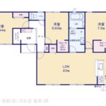 1号棟　間取り図　