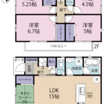 1号棟　間取り図