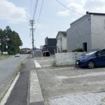 前面道路　別角度です。