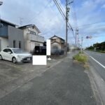 前面道路　別角度です。