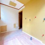 洗面脱衣室（リフォーム中）別角度