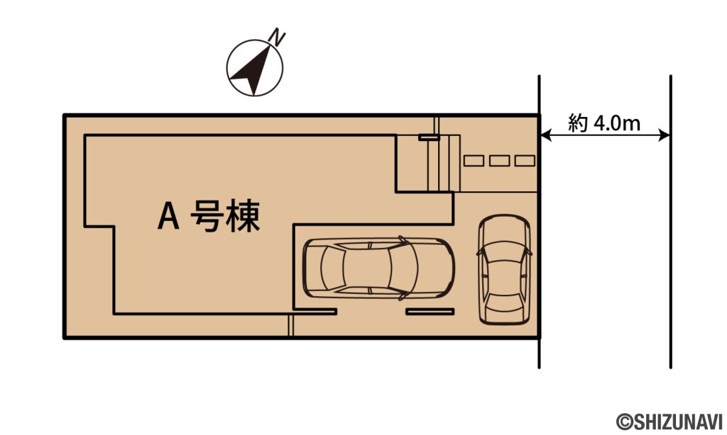 清水区梅ヶ谷6期　区画図