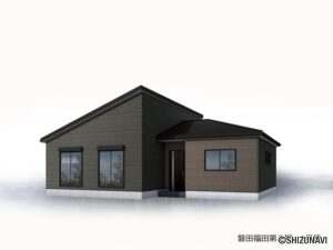 【2025年10月完成予定】磐田市福田　2棟　4LDK　平屋の物件画像