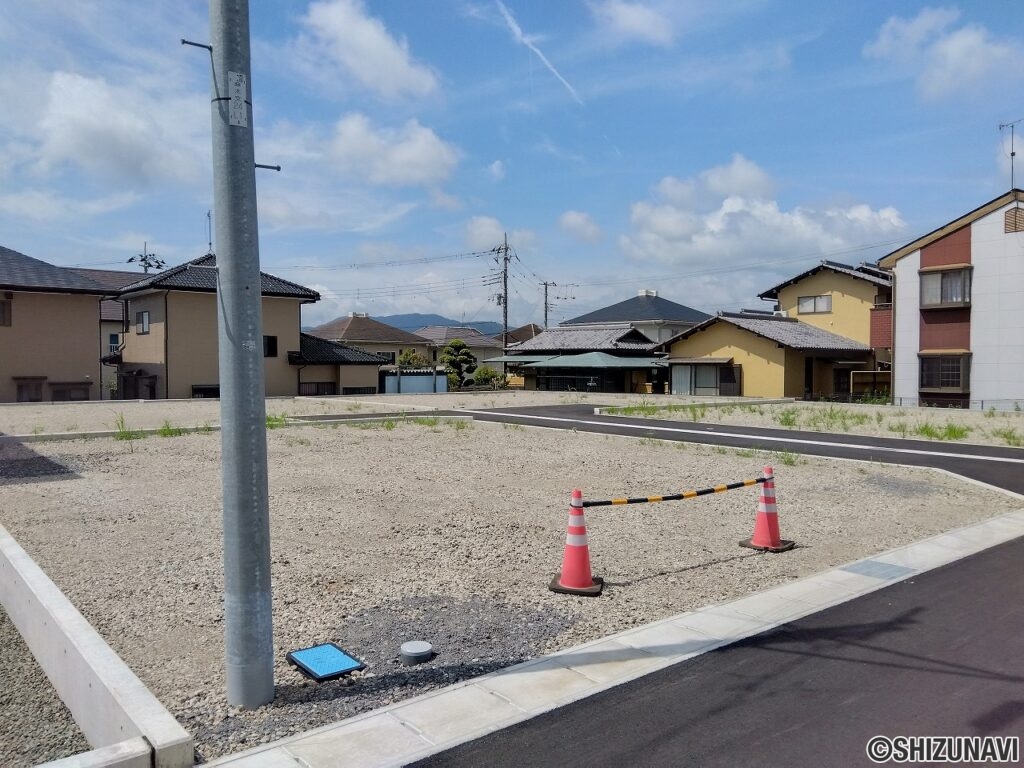 富士市伝法　4区画分譲地　現地