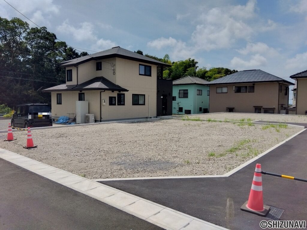 富士市伝法　4区画分譲地　現地