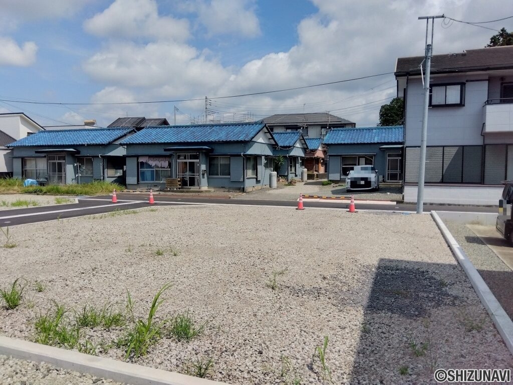 富士市伝法　4区画分譲地　現地