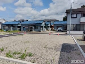 富士市伝法　4区画分譲地　現地