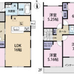 2号棟　間取り図