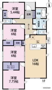 【2025年12月完成予定】浜松市中央区白鳥町　3棟　4LDK/5LDKの物件画像