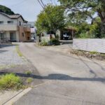 富士宮市山本　中古住宅　前面道路