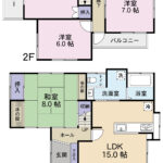 富士宮市淀平町　戸建て　間取り
