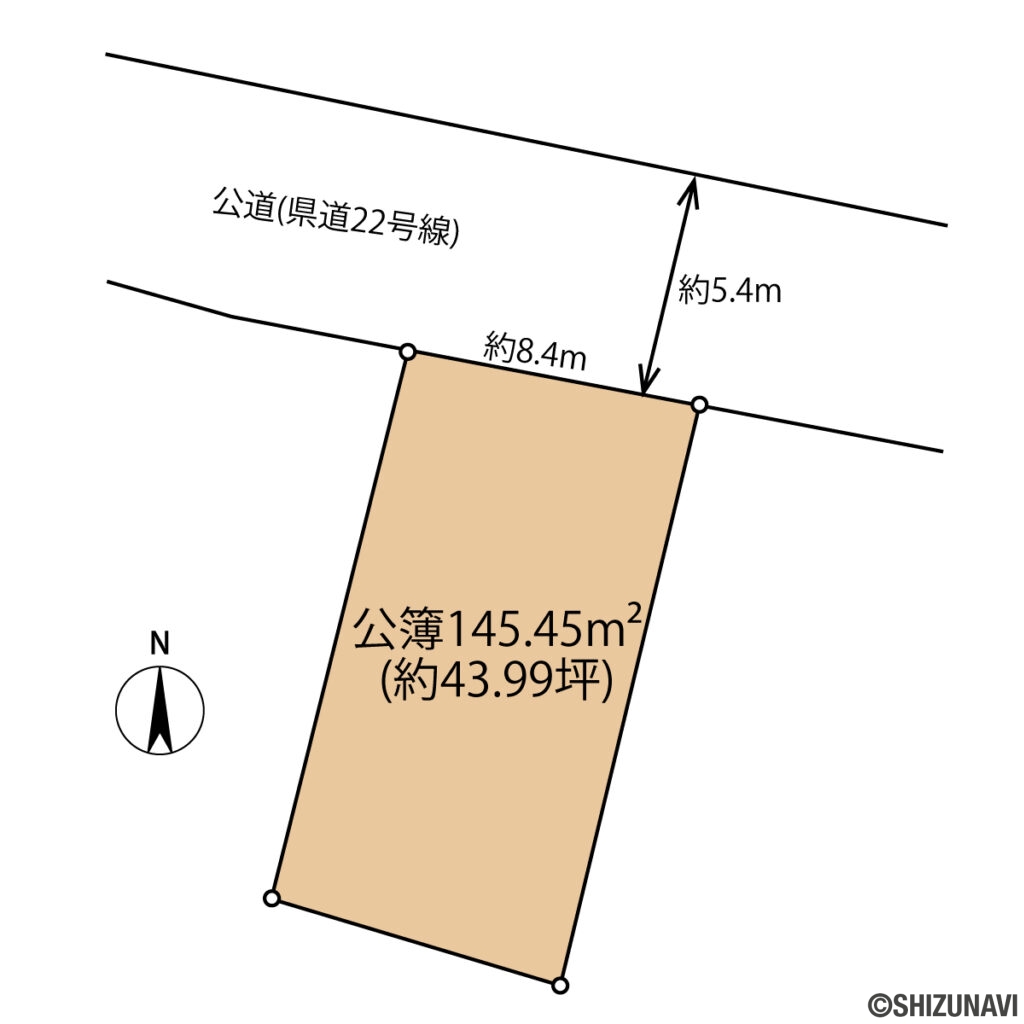 沼津市西熊堂　売り土地