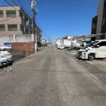 清水区春日1　前面道路