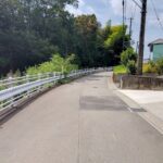 富士市伝法　4区画分譲地　前面道路