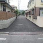 葵区西千代田町　前面道路
