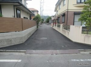 葵区西千代田町　前面道路